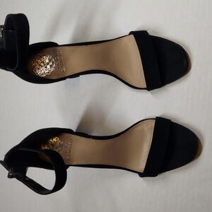 Vince Camuto black Kid Suede Heels Size 9.5M